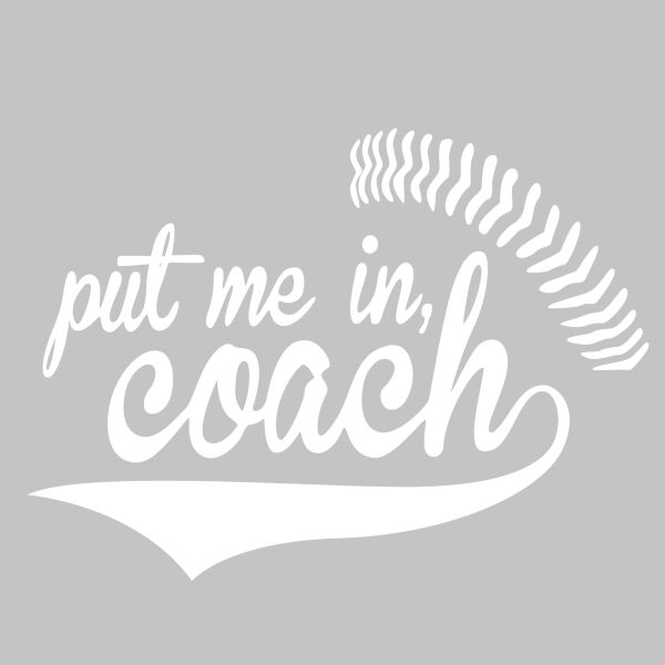 Put Me In Coach Sticker Thumbnail