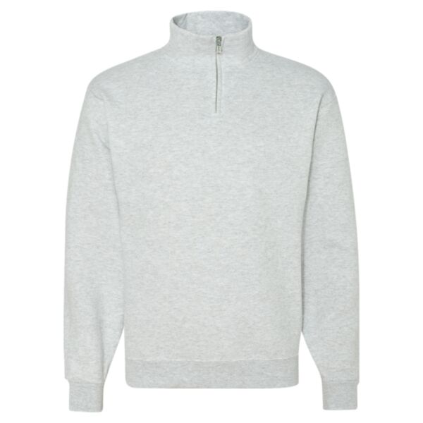 NameHereAchillies - Nublend® Cadet Collar Quarter-Zip Sweatshirt Thumbnail