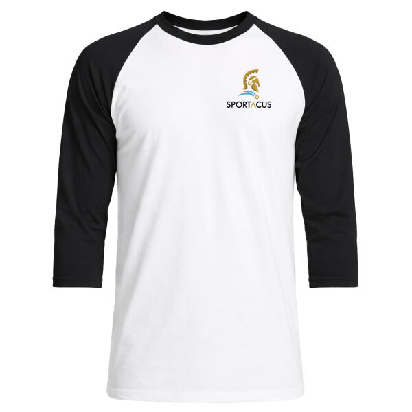 3/4 Raglan Baseball T-Shirt (Canadian Made 🍁) Thumbnail