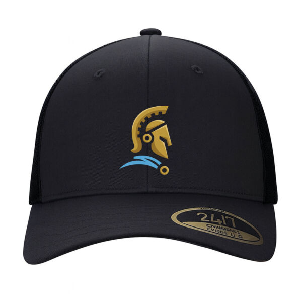 Embroidered Snap Back Trucker Cap Thumbnail